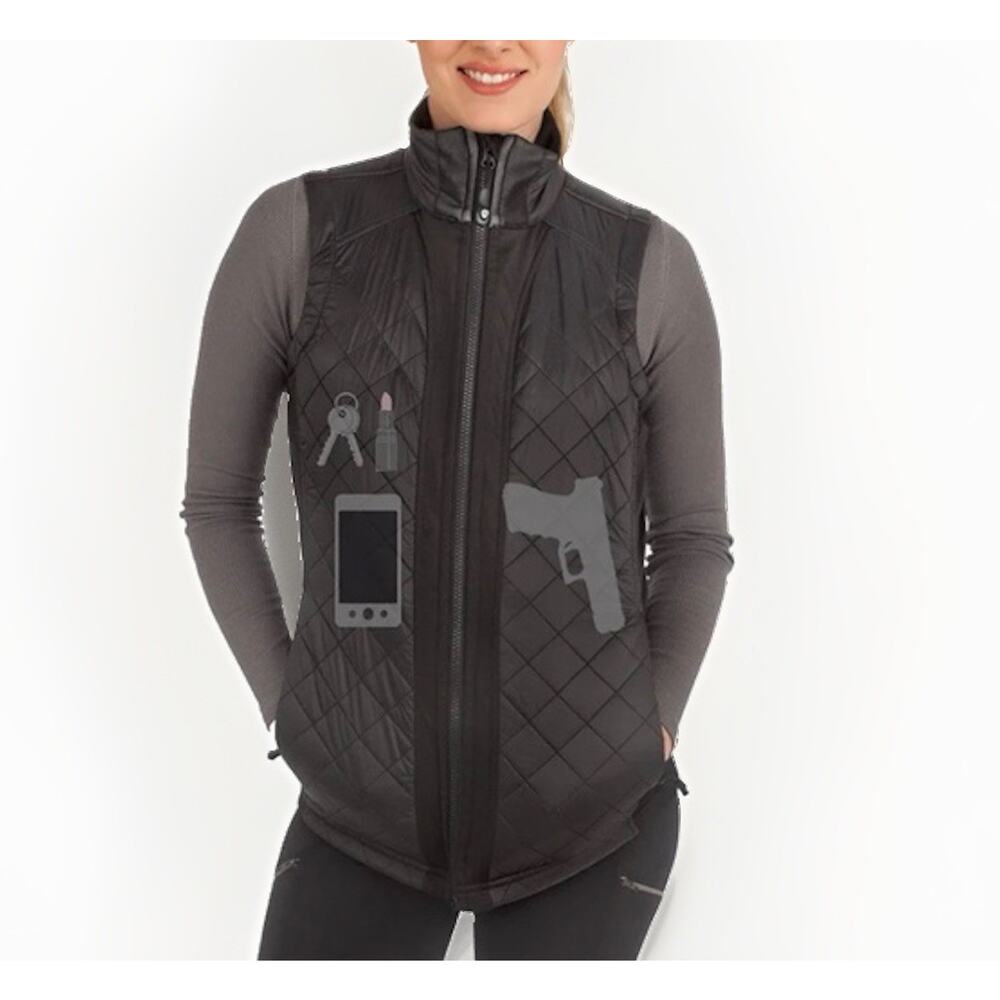 Undertech Undercover Concealed Carry Crossroads Fitted Vest Women's Size Medium - Picture 2 of 16